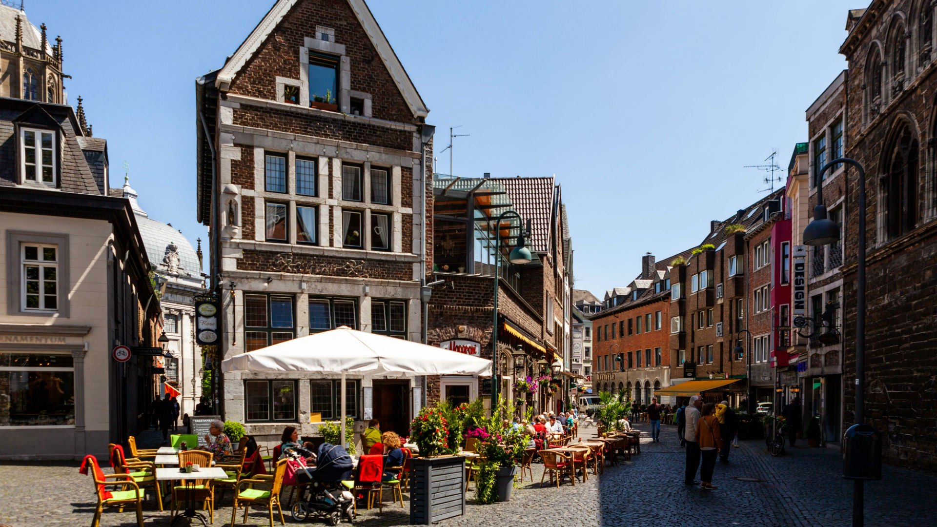 Aachen city center in summer, © Tourismus NRW e.V.