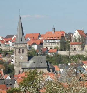 Ansicht auf den historischen Ortskern von Warburg, © H. Roesel / Hansestadt Warburg