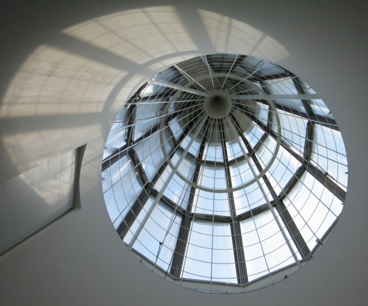 Bundeskunsthalle Bonn, Lichtturm von Innen, © Peter Oszvald Kunst- und Ausstellungshalle der Bundesrepublik Deutschland, Bonn