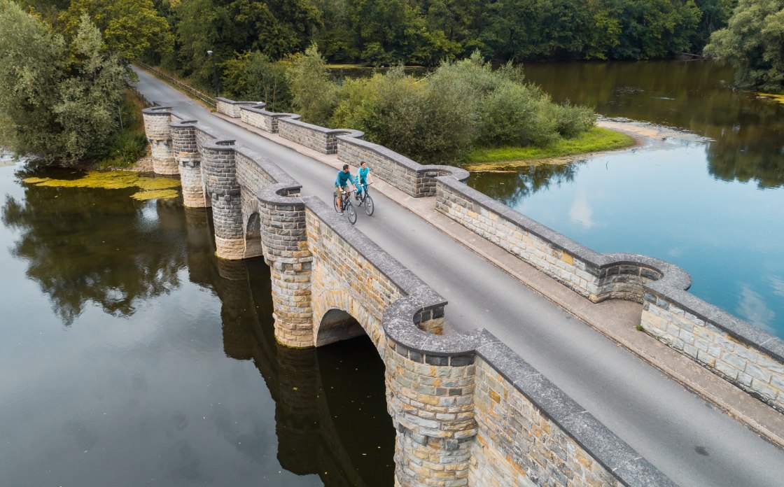Kanzelbrücke über dem Möhnesee, © Tourismus NRW e.V.