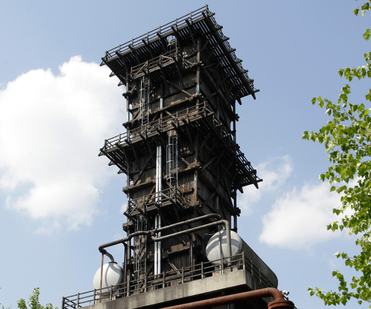 alter Löschturm, © Stiftung Industriedenkmalpflege und Geschichtskultur / Karlheinz Jardner