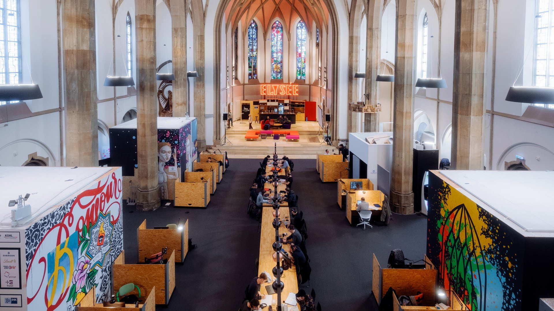 Digital Church Aachen interior view, © Johannes Höhn